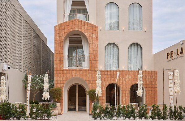 Fachada da propriedade