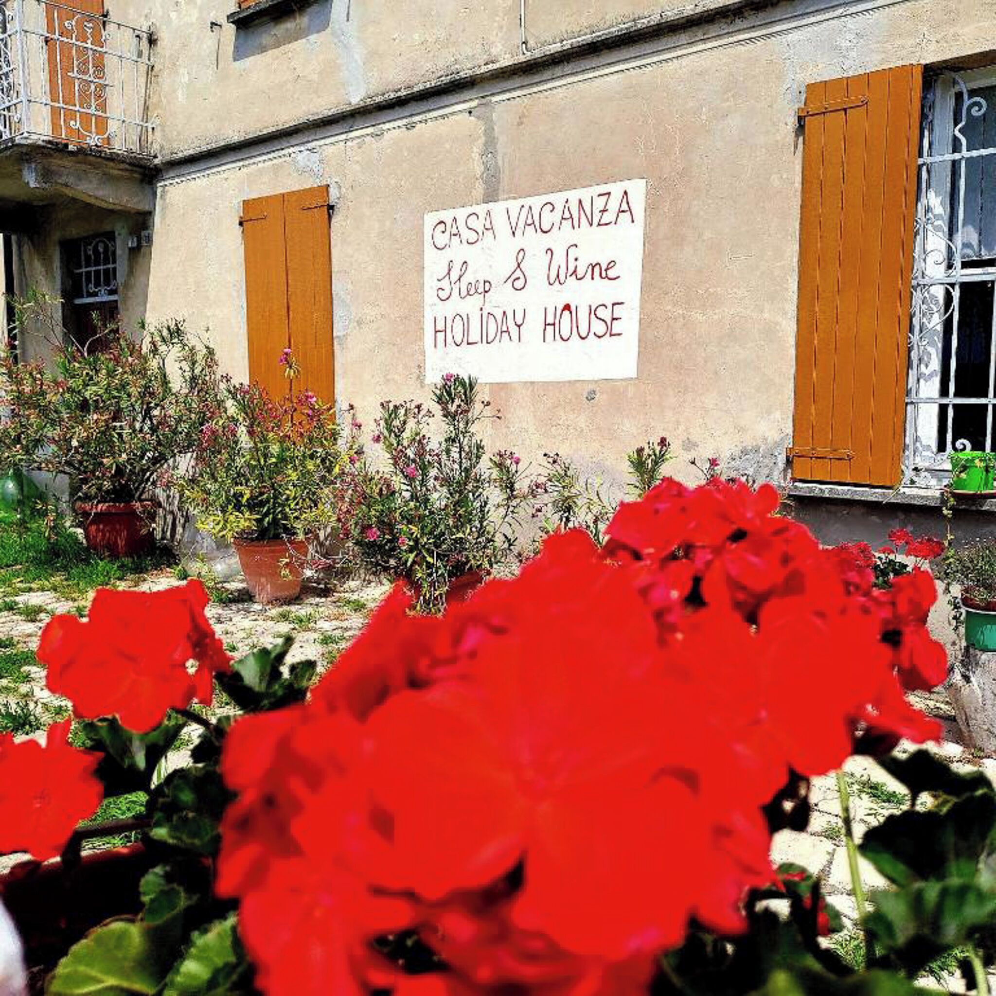 Fachada da propriedade