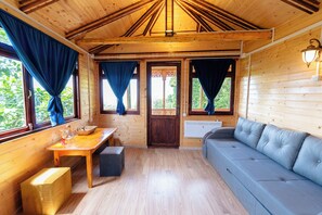 TV, stereo - GoldenSeaView TreeHouse with Small Private Pool (Tsikhisdziri, Kobuleti Municipality)