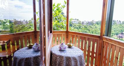 GoldenSeaView TreeHouse with Small Private Pool