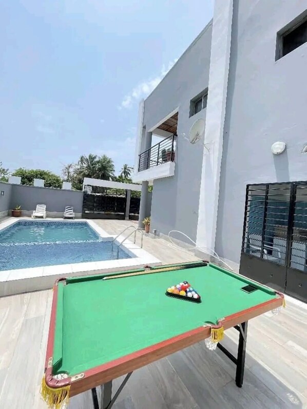 Duplex - privat pool - vid poolen | Terrass/Patio