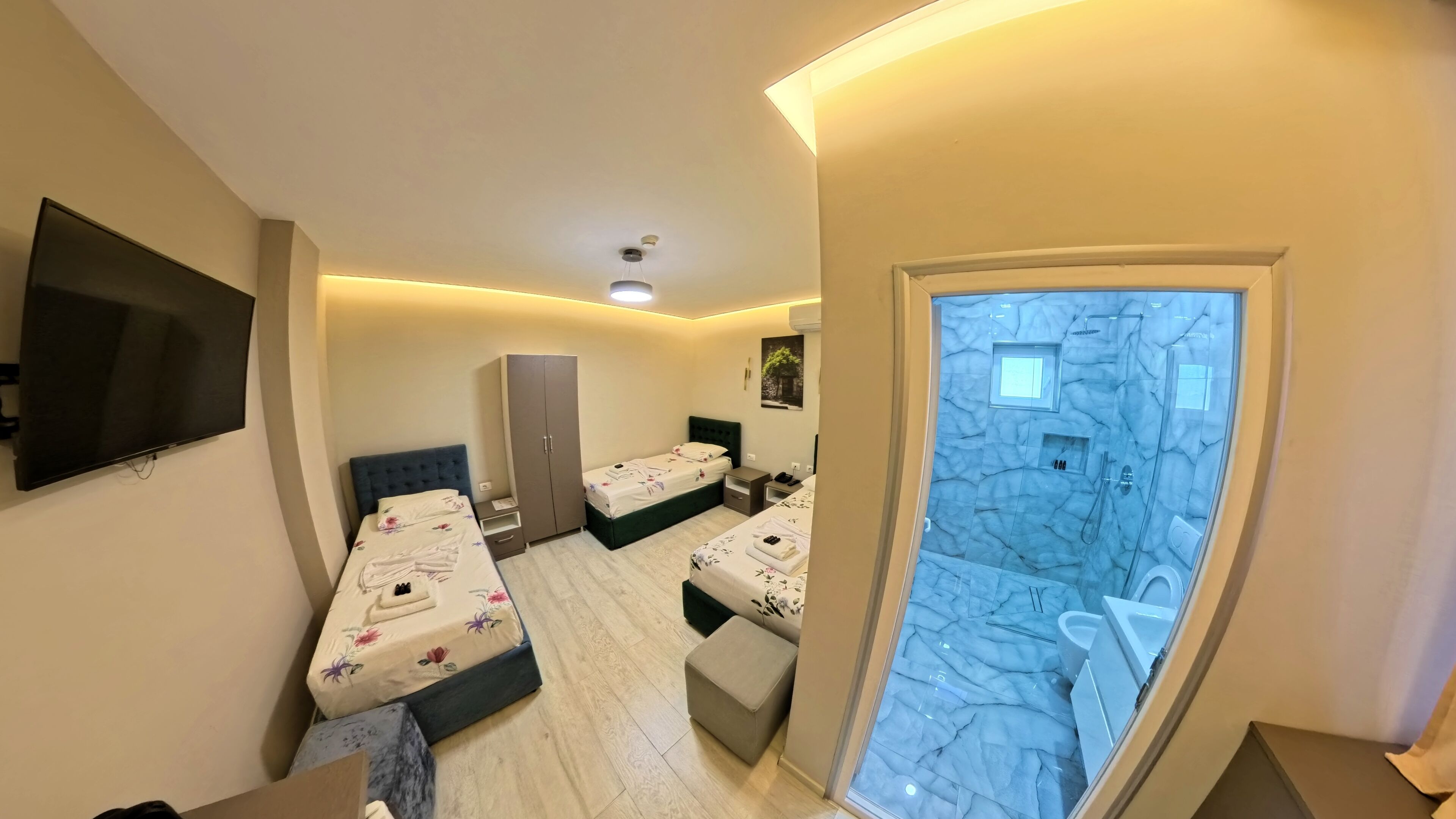 Deluxe Triple Room | Premium bedding, down comforters, in-room safe, individually decorated