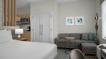 Studio - 1 kingsize-sÀng med bÀddsoffa