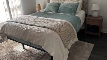 1 makuuhuone, ilmainen Wi-Fi, vuodevaatteet