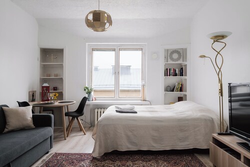 Renovated Top Floor Studio in Kallio