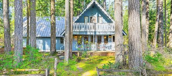 Game Room & Fire Pit: Family Cabin in Packwood!