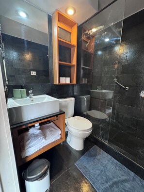 Hair dryer, towels, toilet paper - Apartment in Las Condes, AC, near Costanera and MUT (Las Condes)