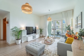 Living area - Vogue, Al Alka Greens near Mall of the Emirates (Dubai)