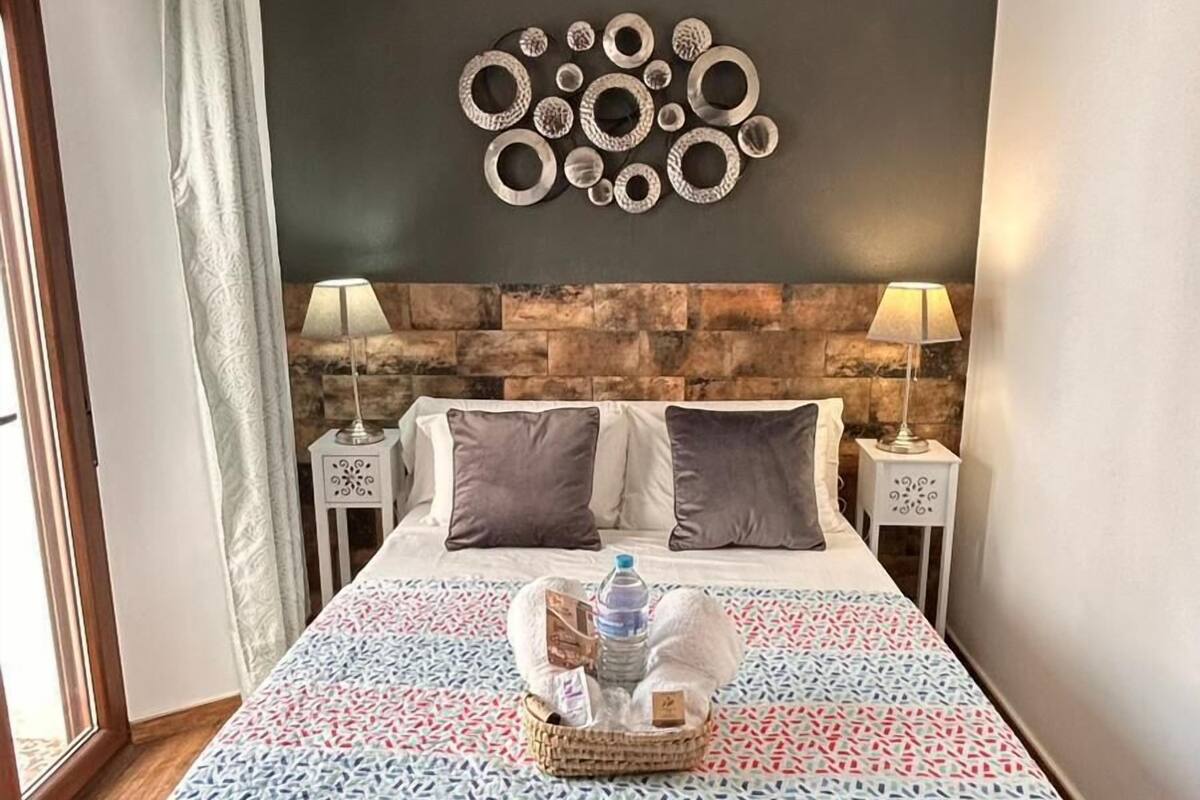 Chambre Double Panoramique, salle de bains privée (balcon) | Wi-Fi gratuit