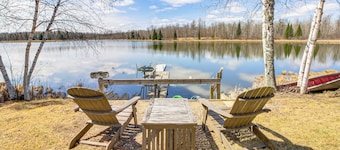 Tenstrike Lake House on 60 Acres: Hike & Fish!