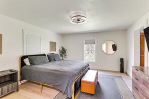1 Schlafzimmer, Schreibtisch, Bügeleisen/Bügelbrett, WLAN