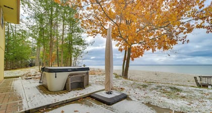 Breathtaking Sunsets: Lake Huron Beachfront Escape