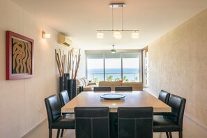 Lägenhet Deluxe - havsutsikt | Matsal