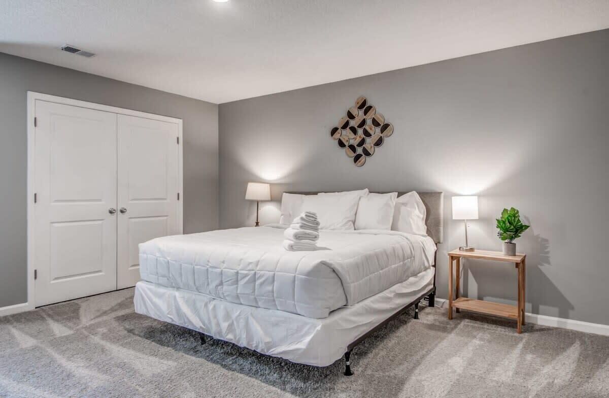 3 habitaciones, tabla de planchar con plancha y wifi gratis 