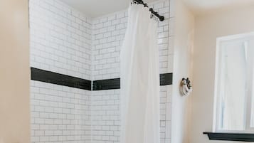 Hair dryer, towels