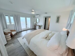 1 bedroom, desk, iron/ironing board, travel cot