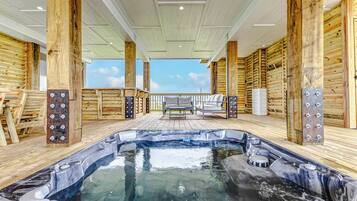 Idromassaggio all'aperto