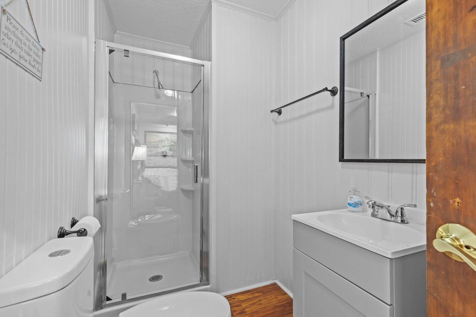 Towels, toilet paper