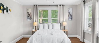 Renovated! Mins to BHM CrossPlex-Central Park Chic