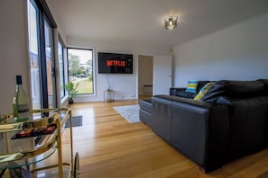 Smart TV, video games, table football, ping pong