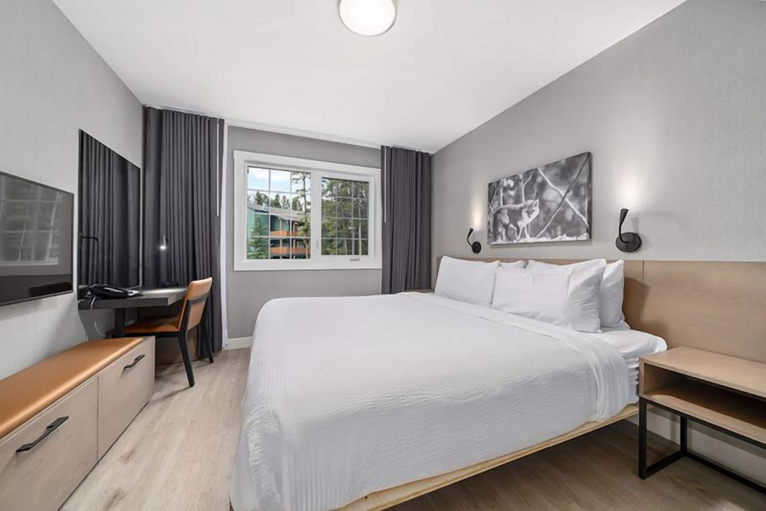 Caja de seguridad en la habitación, wifi gratis y ropa de cama 