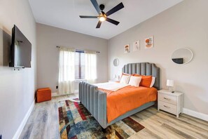 3 多间卧室、熨斗/熨衣板、WiFi、床单