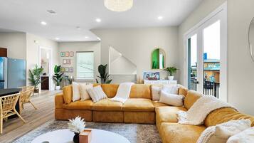 TV, fireplace, video games, offices