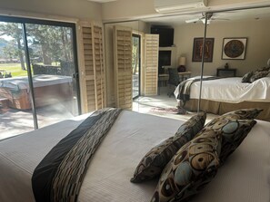 2 chambres, fer et planche à repasser, Wi-Fi, draps fournis