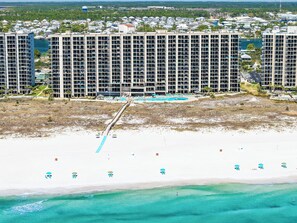 Accommodatie ligt op het strand