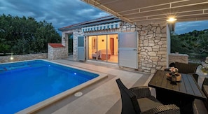 Pool - Holiday home mit Pool und Terrasse (Vela Luka)