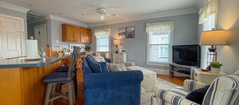 Beach Block with a Water View 2 Bedroom Condo on Jackson Street with Parking