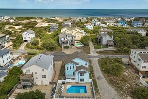 Exterior - Dune Fabulous | 1,200 ft to the beach | Private Pool, Hot Tub, and Dog Friendly (Corolla)