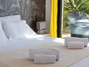 3 chambres, fer et planche à repasser, Wi-Fi, draps fournis