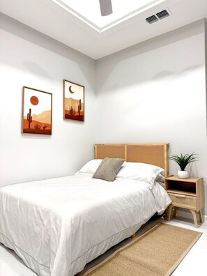 3 habitaciones, wifi gratis y ropa de cama