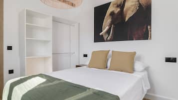 2 habitaciones y ropa de cama