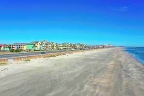 On the beach