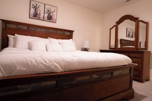 3 bedrooms, iron/ironing board, travel crib, free WiFi