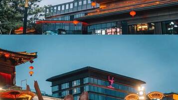 Facciata della struttura