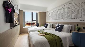 Camera Standard con 2 letti singoli | 1 camera, biancheria in cotone egiziano