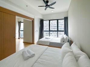 Apartment, 2 Bedrooms, Air conditioning | 2 bedrooms, iron/ironing board, free WiFi - D'Sara Sentral Suites by Manhattan Group (Sungai Buloh)