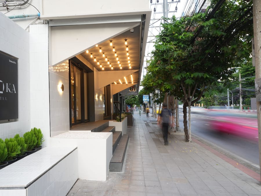 Fachada da propriedade