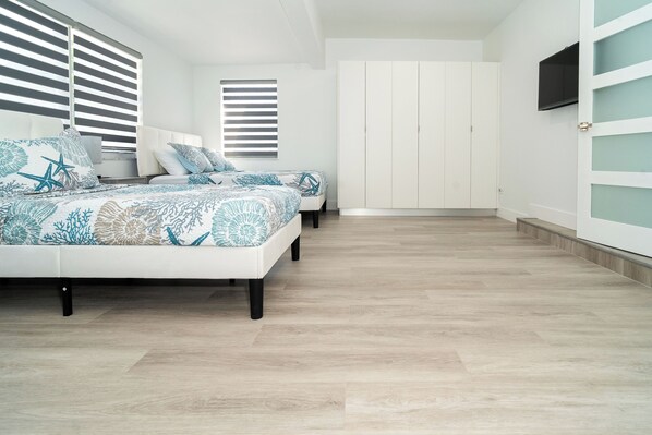 4 bedrooms, travel cot, free WiFi, bed sheets