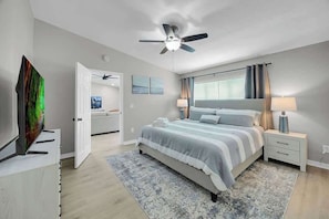 4 bedrooms, iron/ironing board, free WiFi, bed sheets