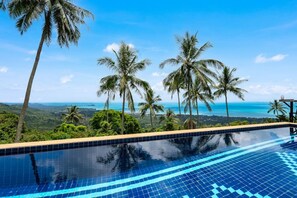 Tropical hillside with panoramic ocean views from Moonview Paradise Village Koh Samui - Moonview at Paradise Village (Nathon (Ang Thong) Hills, koh Samui)