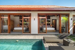 Deluxe Villa, 3 Bedrooms, Patio, Pool View | Private pool