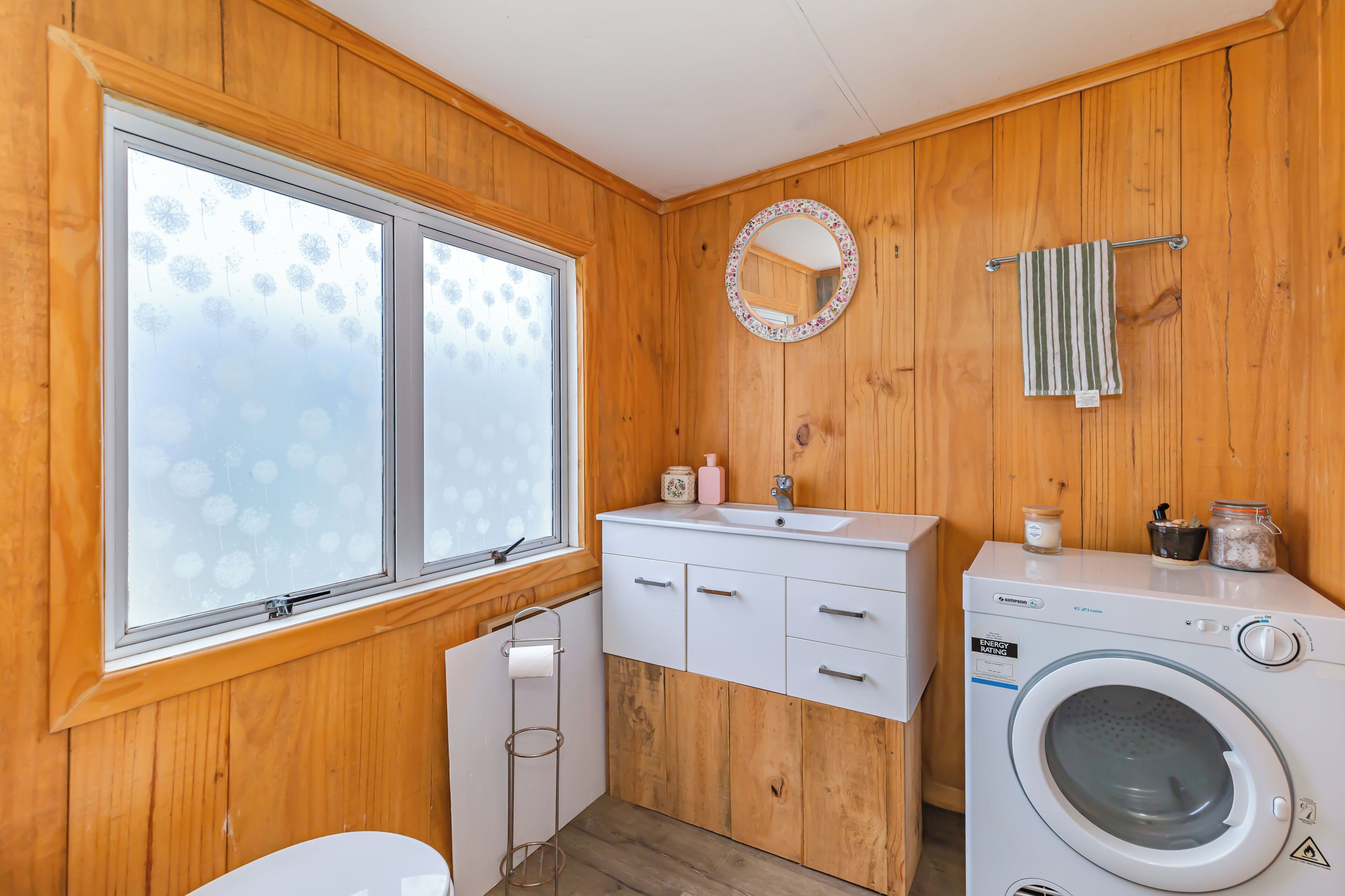 Towels, soap, toilet paper