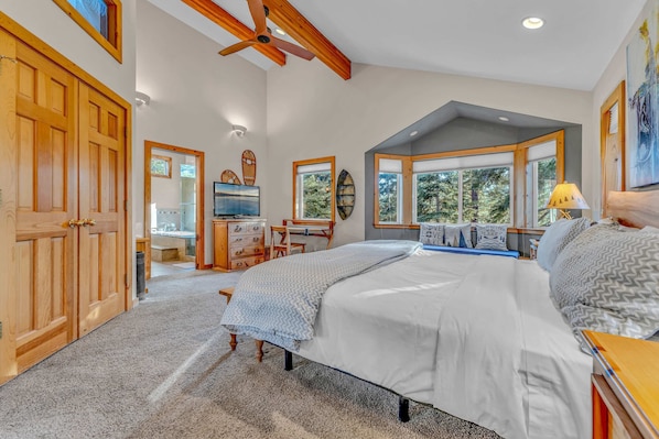 5 bedrooms, iron/ironing board, travel crib, WiFi