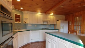 House, Multiple Bedrooms, Accessible, Balcony | Interior - Spacious 8bd 7ba Log Home on Beltzville Lake in Southern Poconos - No Prom (Lehighton)