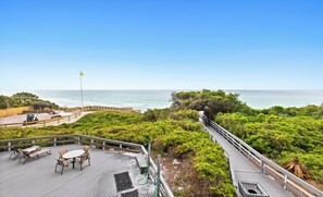 Outdoor dining - Welcome to Unit 0204 at One Seagrove Place! (Santa Rosa Beach)