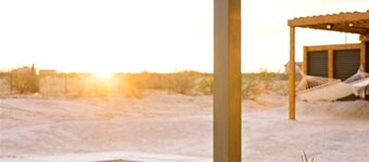 Welcome to Hayden House JT — a dreamy desert sanctuary with a saltwater pool